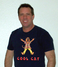 Cool Cat Man's T-Shirt