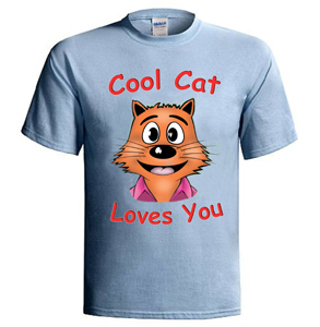 The "Cool Cat Loves You" T-Shirt