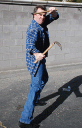 Derek playing with his Kamas